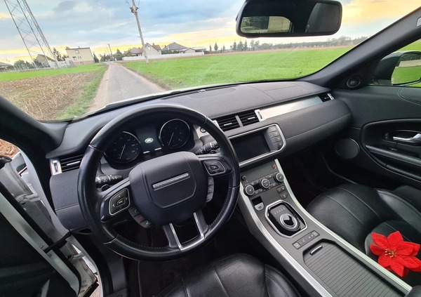 Land Rover Range Rover Evoque cena 84400 przebieg: 76000, rok produkcji 2017 z Lubomierz małe 301